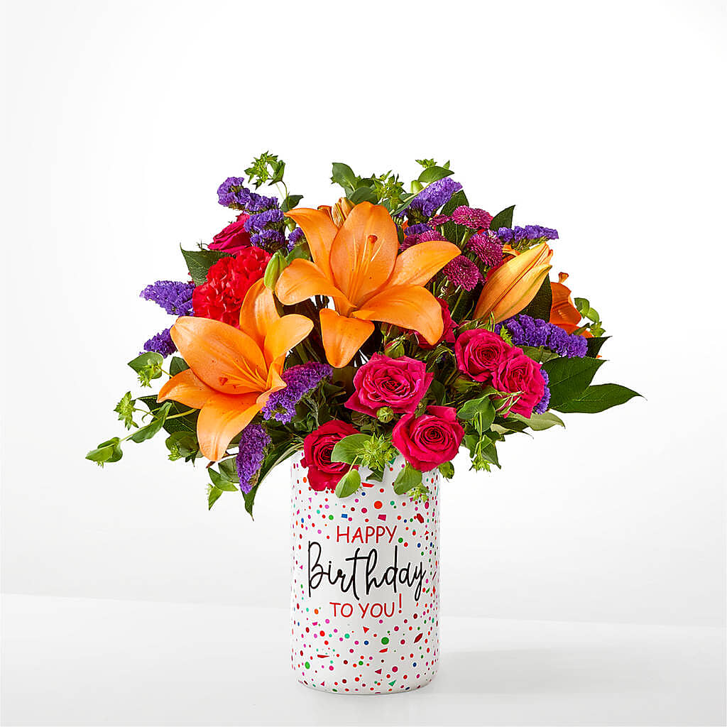 Birthday Palooza Bouquet –  Royalty Flowers, Alexandria VA