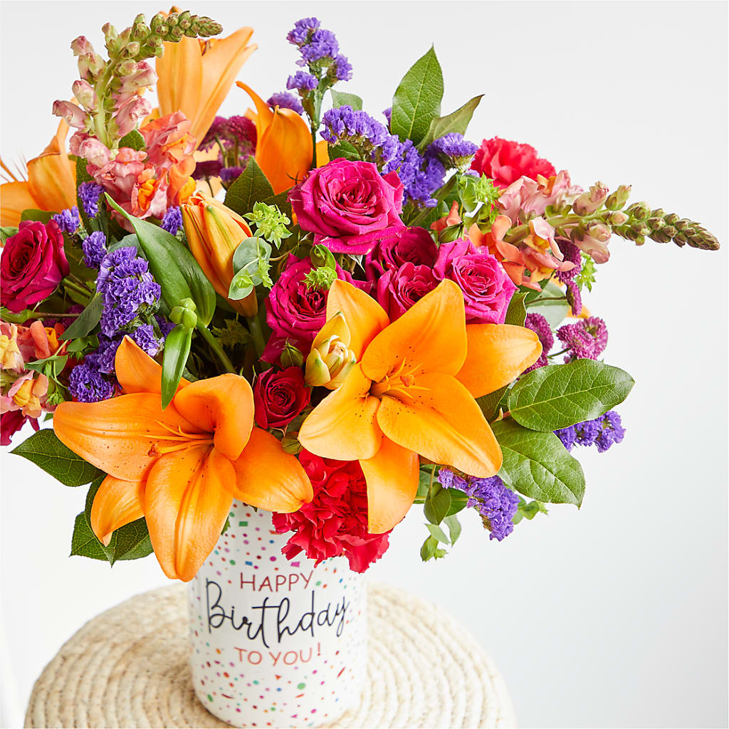 Birthday Palooza Bouquet –  Royalty Flowers, Alexandria VA