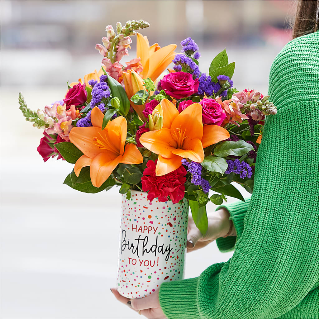 Birthday Palooza Bouquet –  Royalty Flowers, Alexandria VA