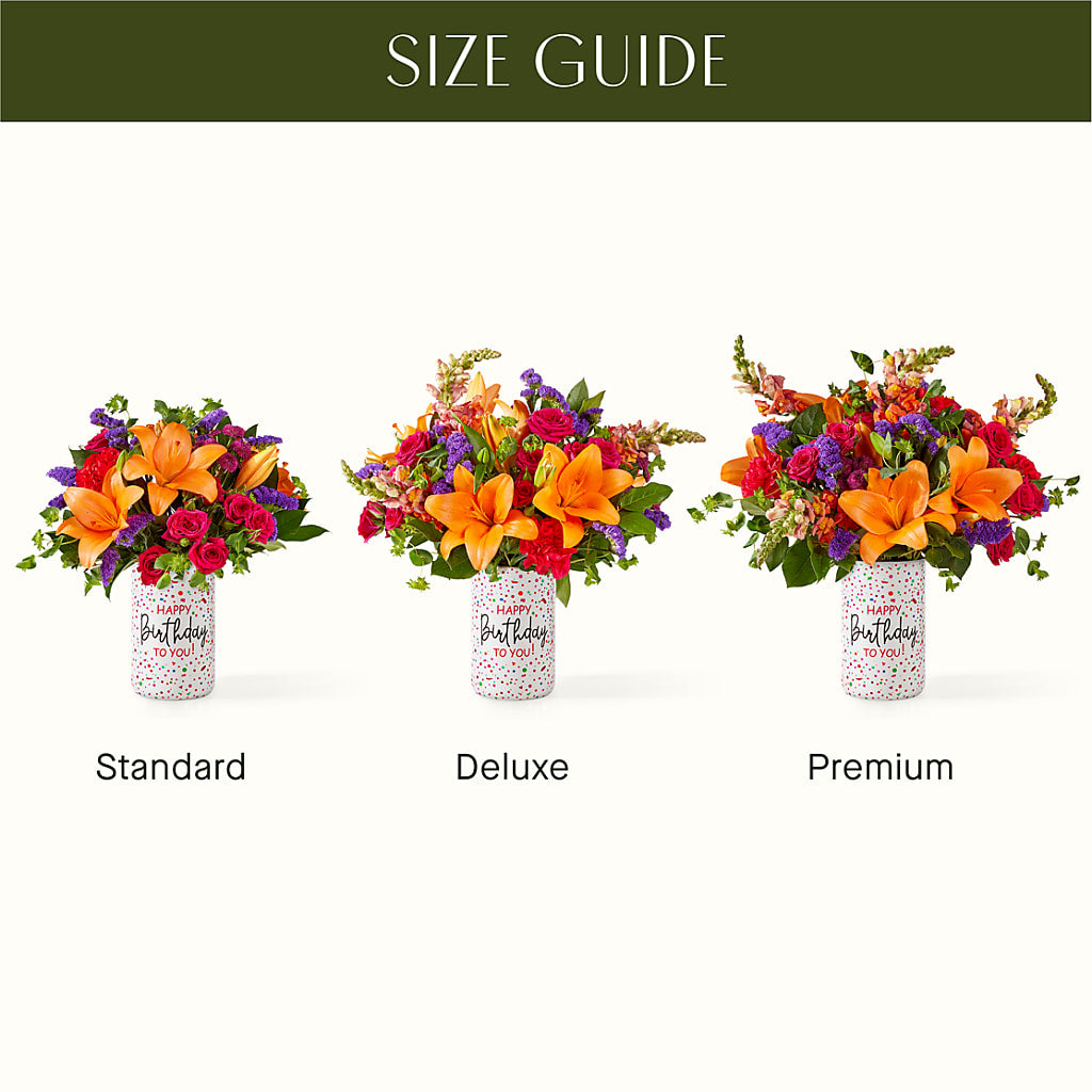 Birthday Palooza Bouquet –  Royalty Flowers, Alexandria VA