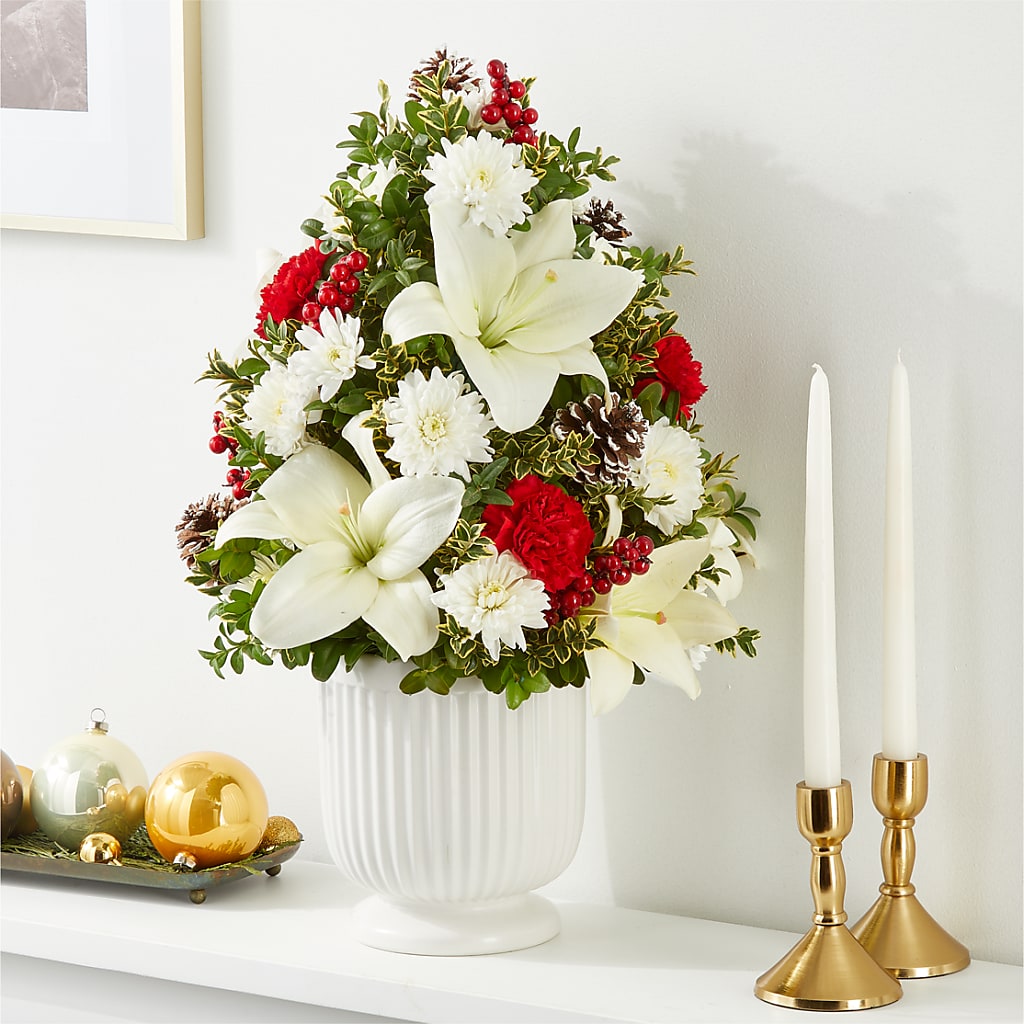 Festive Moments Tree –  Royalty Flowers, Alexandria VA