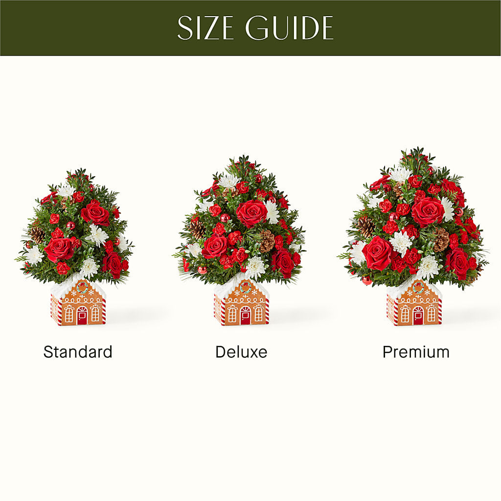 Spiced Gingerbread Tree –  Royalty Flowers, Alexandria VA