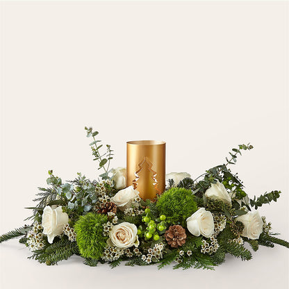 Chestnuts Roasting Centerpiece –  Royalty Flowers, Alexandria VA