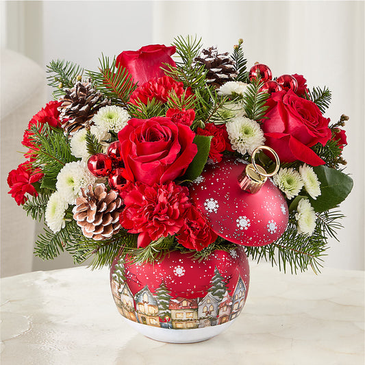 Christmas Carols Ornament –  Royalty Flowers, Alexandria VA
