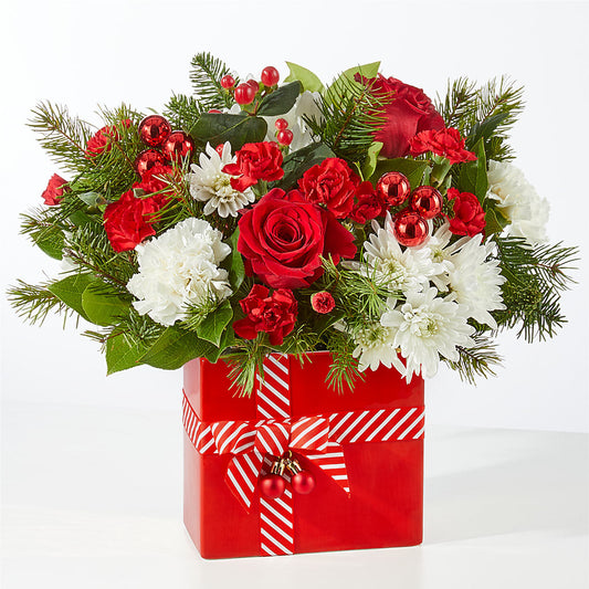 Presents Under the Tree Bouquet –  Royalty Flowers, Alexandria VA