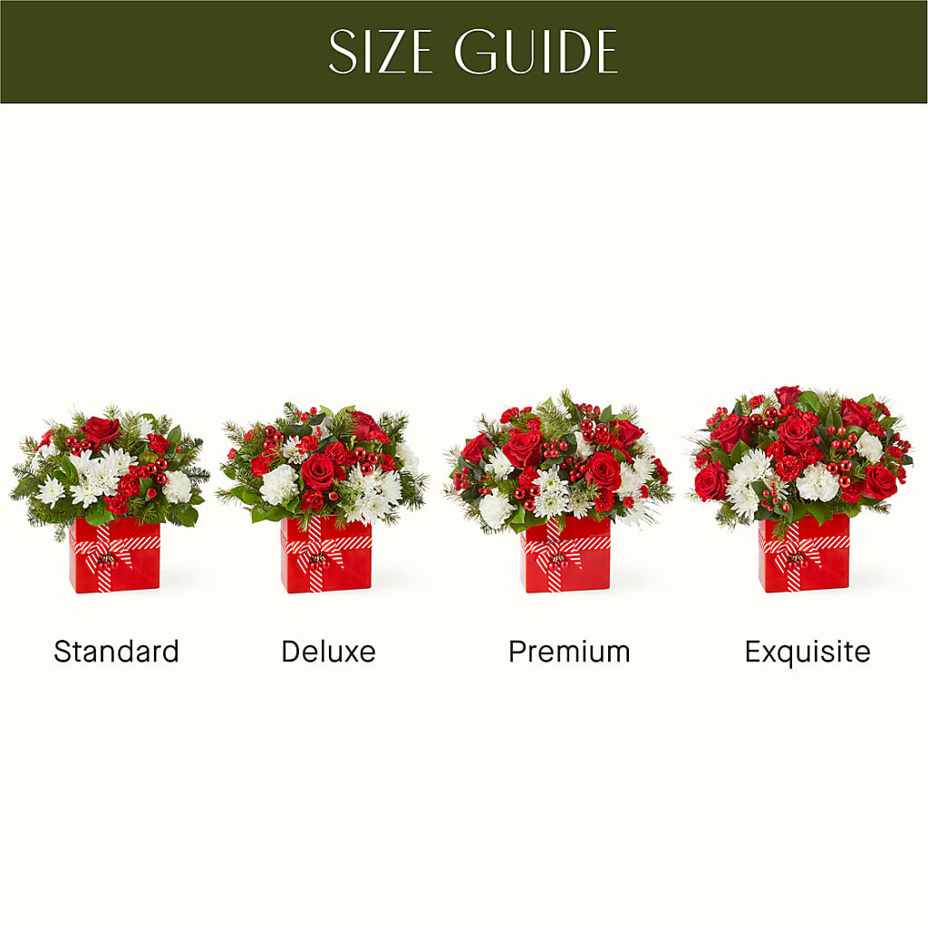 Presents Under the Tree Bouquet –  Royalty Flowers, Alexandria VA