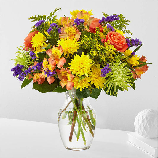 Marmalade Skies Bouquet –  Royalty Flowers, Alexandria VA
