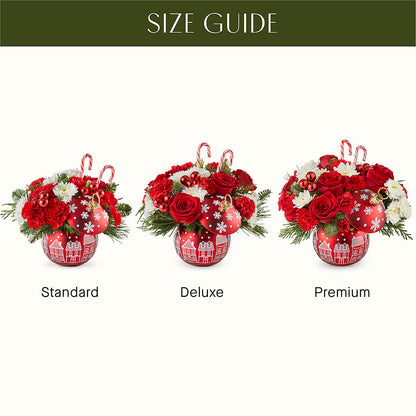 Cheer in the Air Ornament –  Royalty Flowers, Alexandria VA