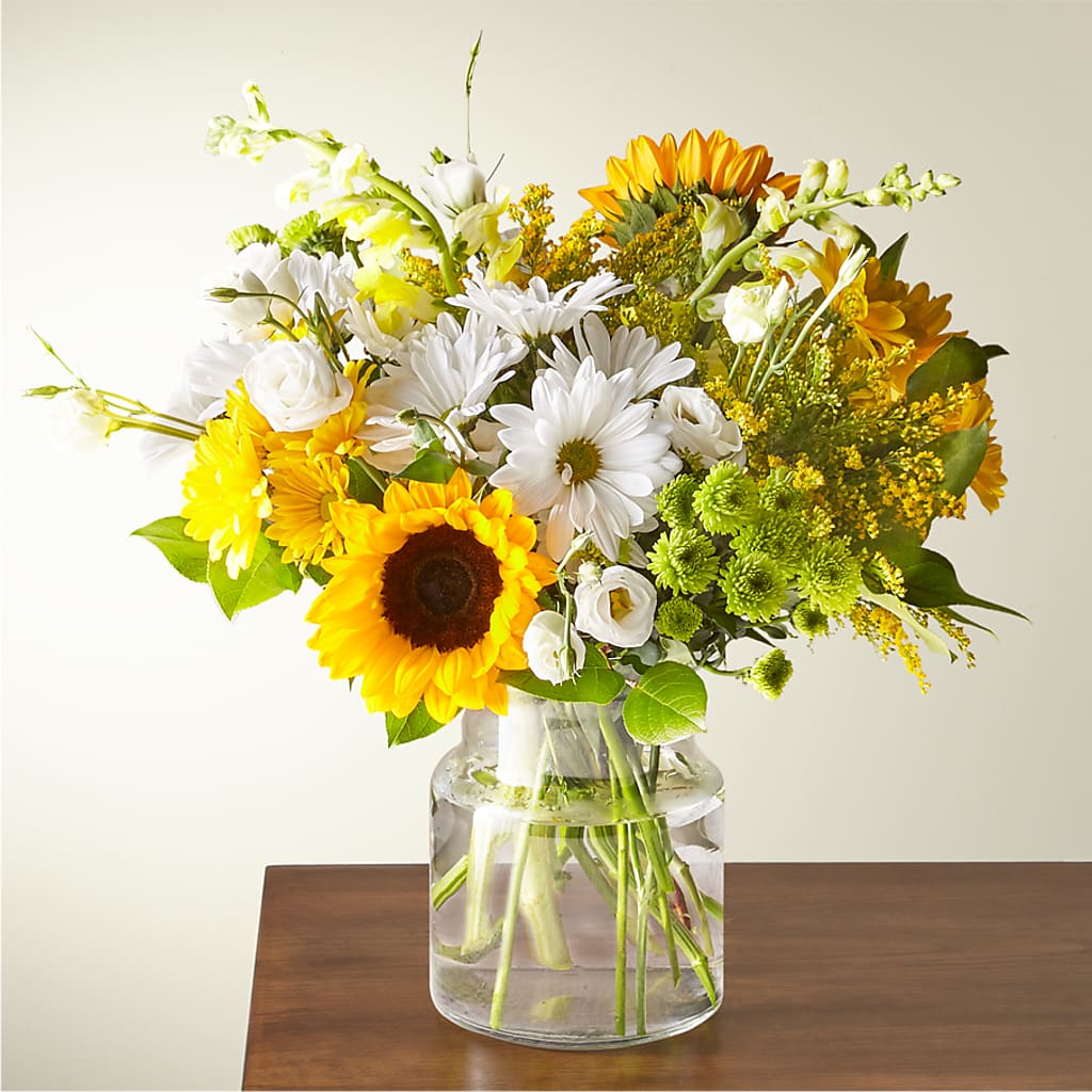 Hello Sunshine Bouquet –  Royalty Flowers, Alexandria VA