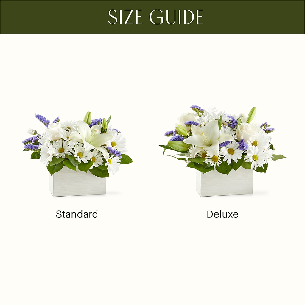 Beyond Blue Box Bouquet –  Royalty Flowers, Alexandria VA