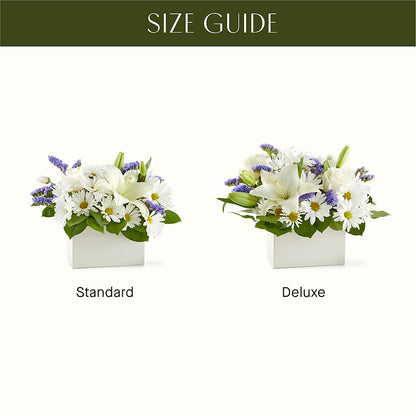 Beyond Blue Box Bouquet –  Royalty Flowers, Alexandria VA