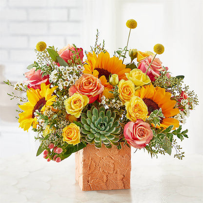 Sunflower Season Bouquet –  Royalty Flowers, Alexandria VA