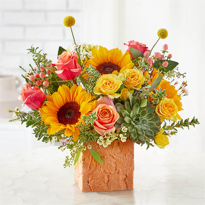 Sunflower Season Bouquet –  Royalty Flowers, Alexandria VA