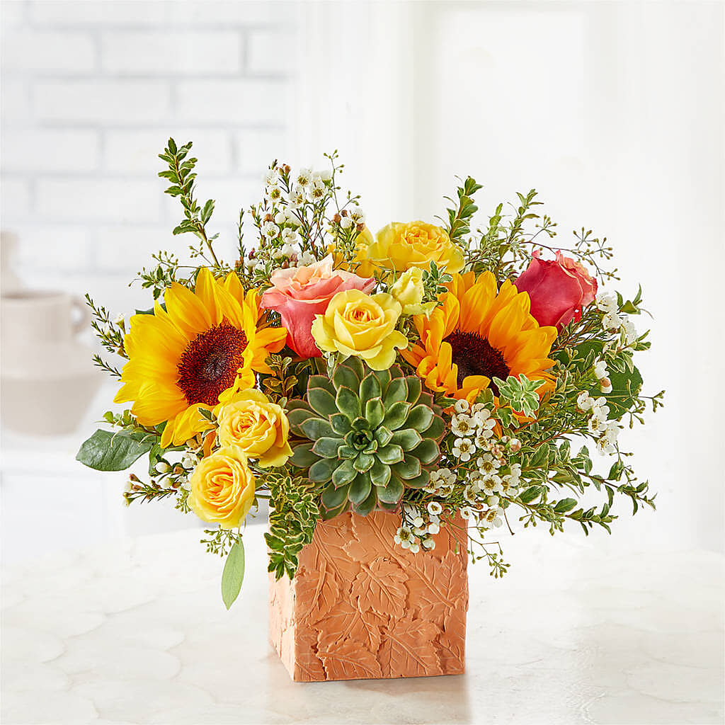 Sunflower Season Bouquet –  Royalty Flowers, Alexandria VA