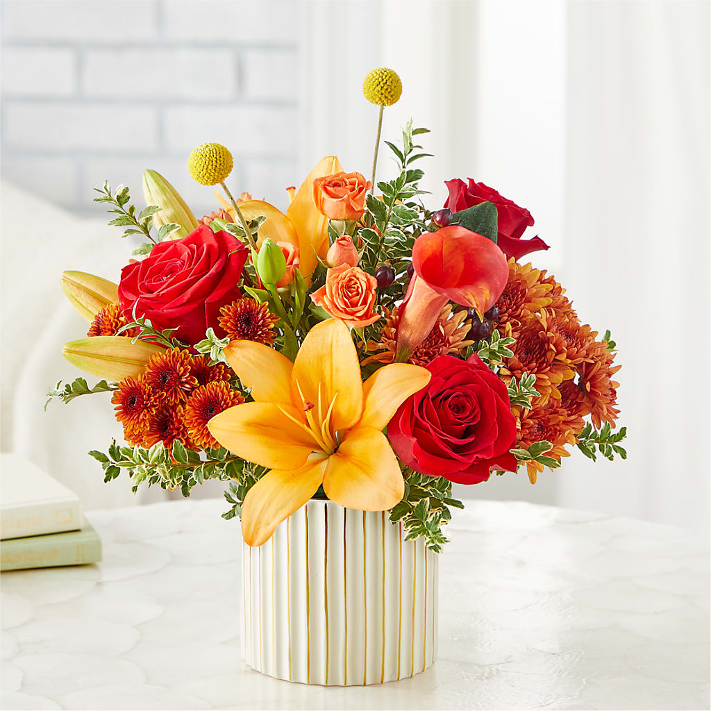 Scarlet Skies Bouquet –  Royalty Flowers, Alexandria VA
