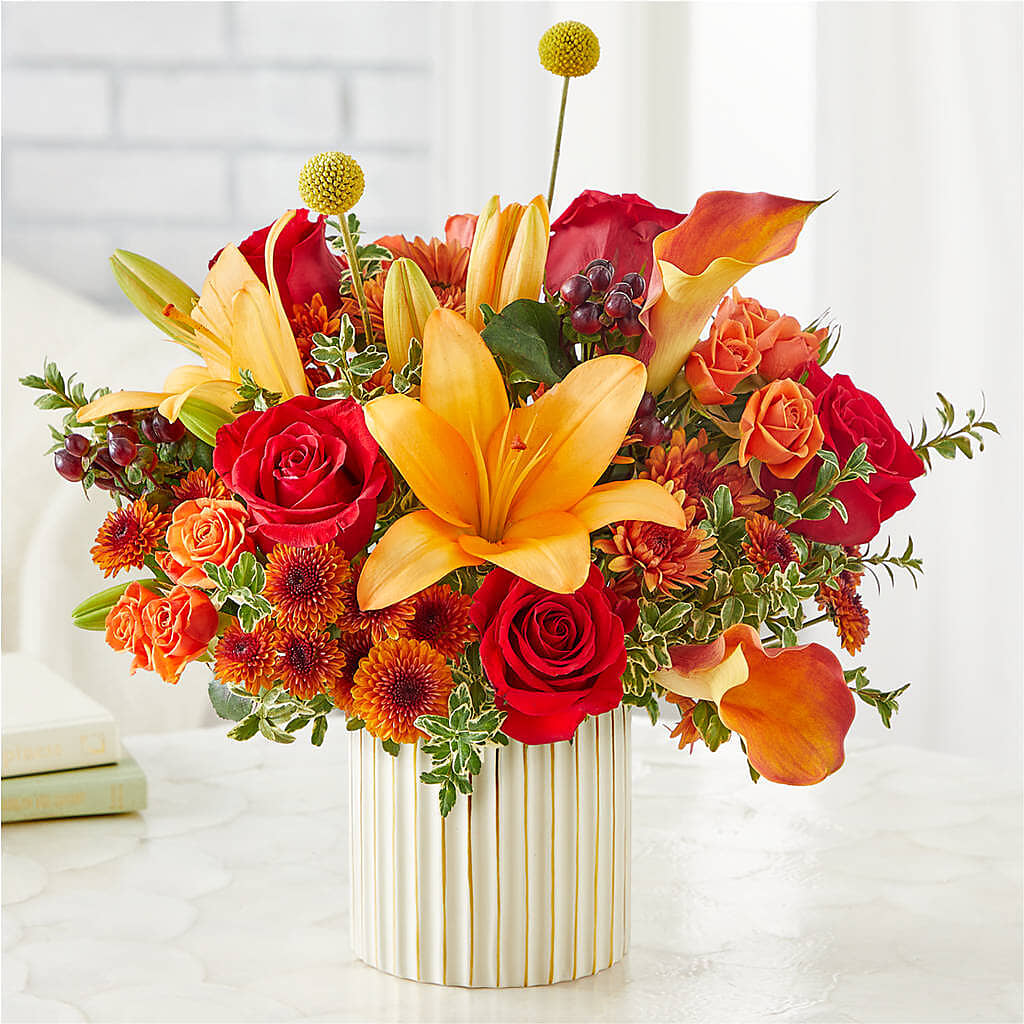 Scarlet Skies Bouquet –  Royalty Flowers, Alexandria VA