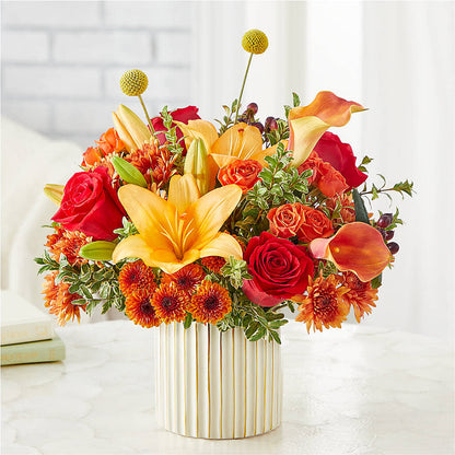 Scarlet Skies Bouquet –  Royalty Flowers, Alexandria VA
