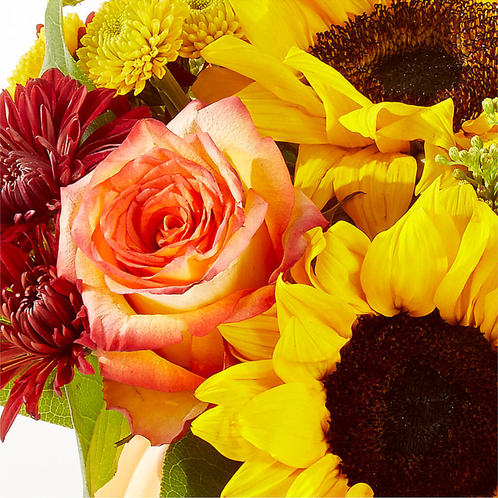 Golden Gourd Pumpkin Bouquet –  Royalty Flowers, Alexandria VA