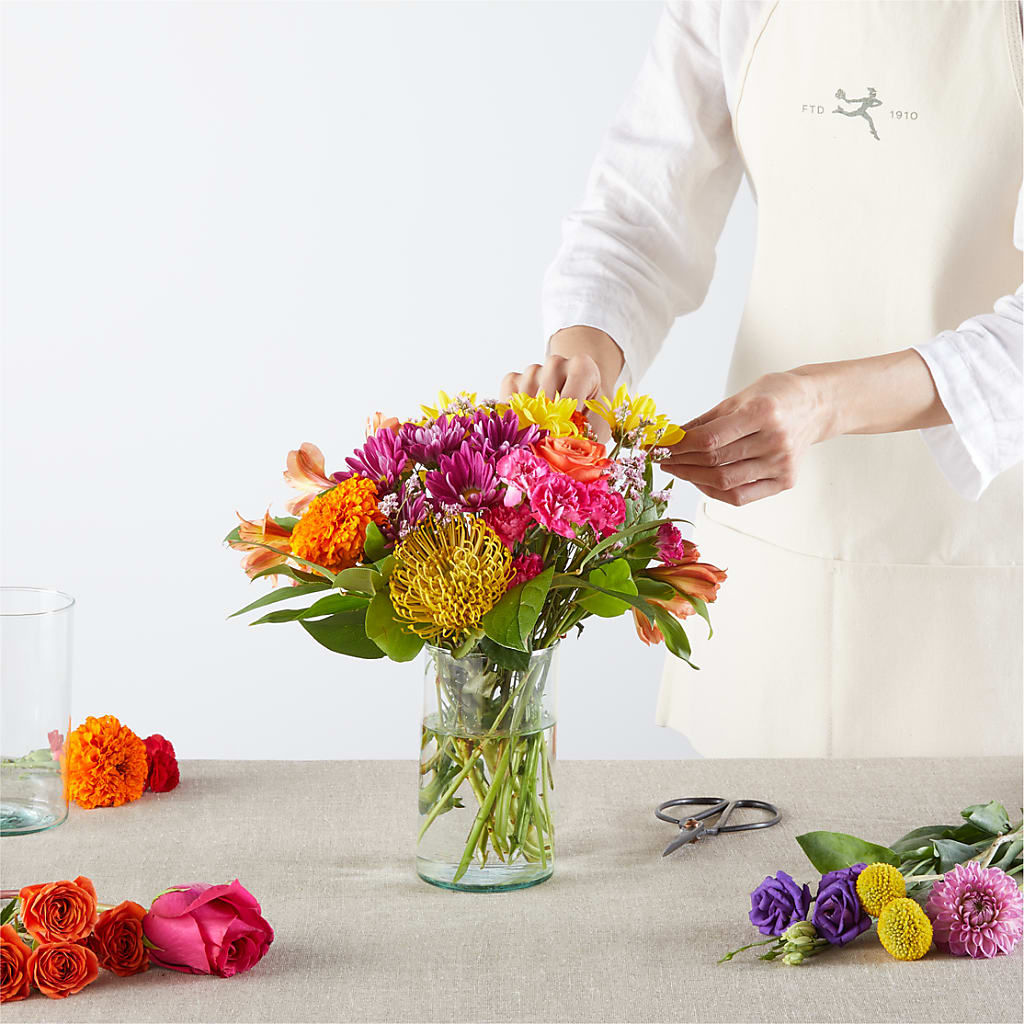 Feast of Color – A Florist Original –  Royalty Flowers, Alexandria VA