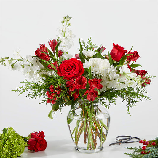 Merry Moment Bouquet – A Florist Original –  Royalty Flowers, Alexandria VA
