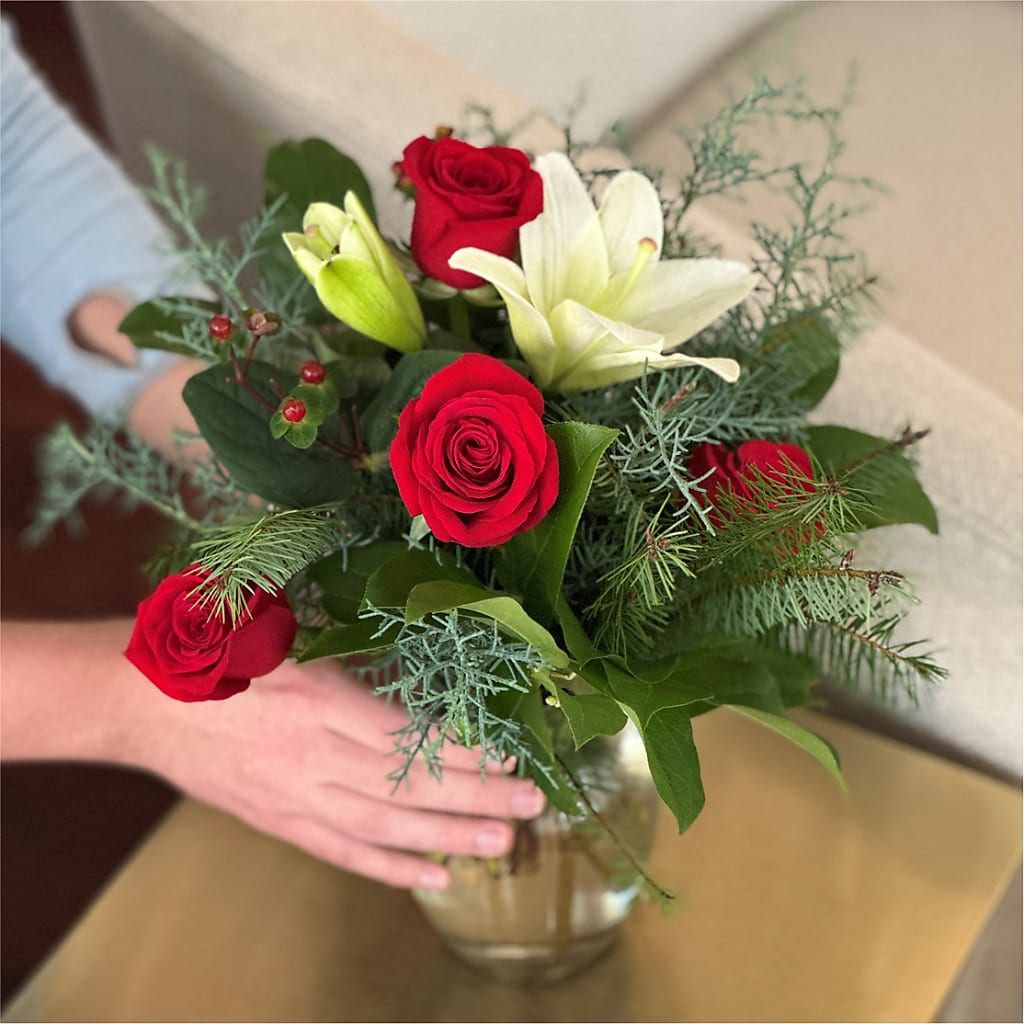 Glittering Lights Bouquet –  Royalty Flowers, Alexandria VA