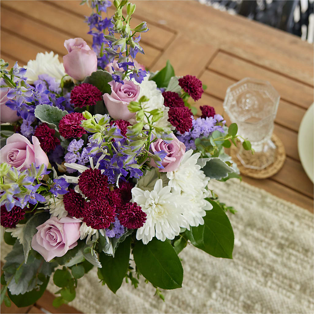 Violet Frost Bouquet –  Royalty Flowers, Alexandria VA