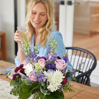 Violet Frost Bouquet –  Royalty Flowers, Alexandria VA
