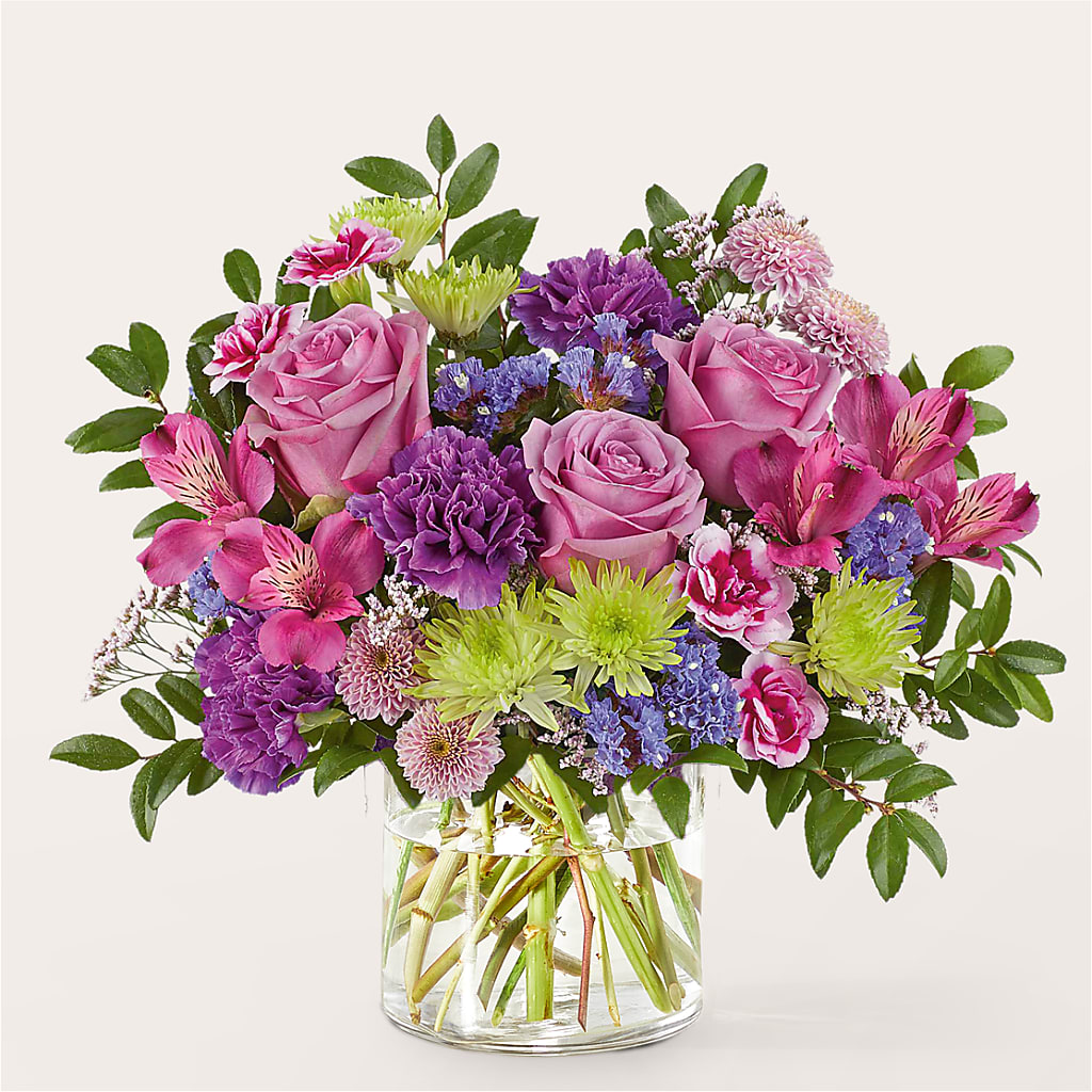 Glass Half Full Bouquet –  Royalty Flowers, Alexandria VA