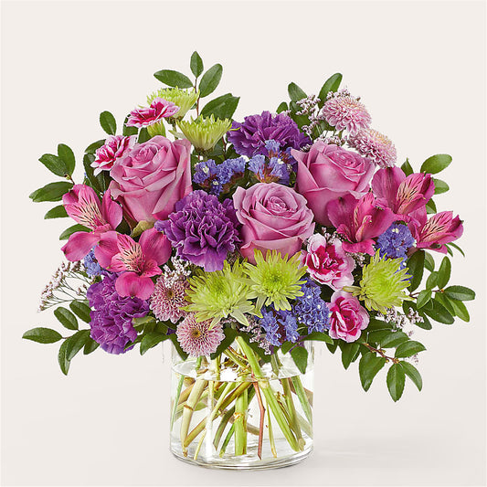 Glass Half Full Bouquet –  Royalty Flowers, Alexandria VA