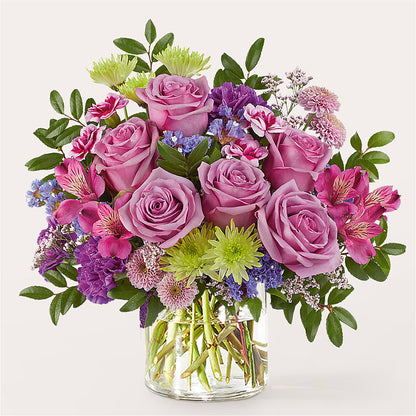Glass Half Full Bouquet –  Royalty Flowers, Alexandria VA
