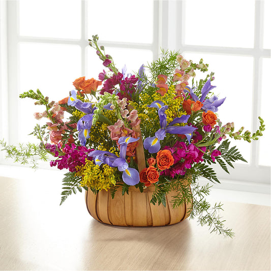 Garden of Life Basket –  Royalty Flowers, Alexandria VA