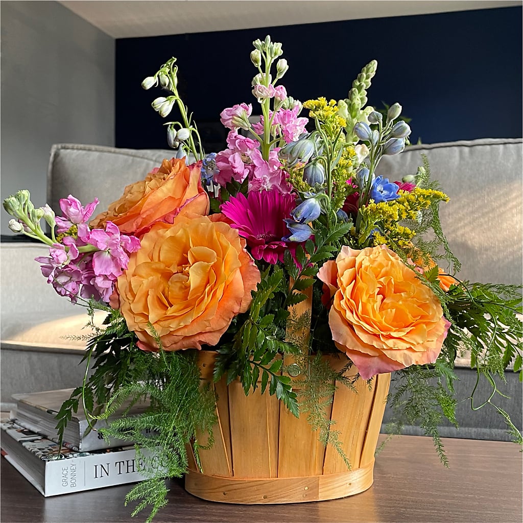 Garden of Life Basket –  Royalty Flowers, Alexandria VA