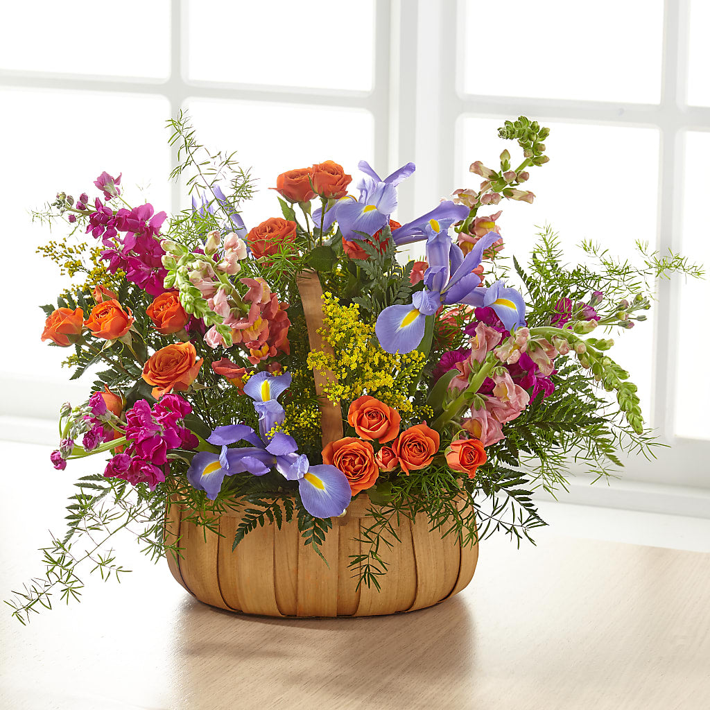 Garden of Life Basket –  Royalty Flowers, Alexandria VA