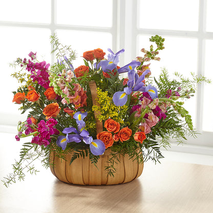 Garden of Life Basket –  Royalty Flowers, Alexandria VA