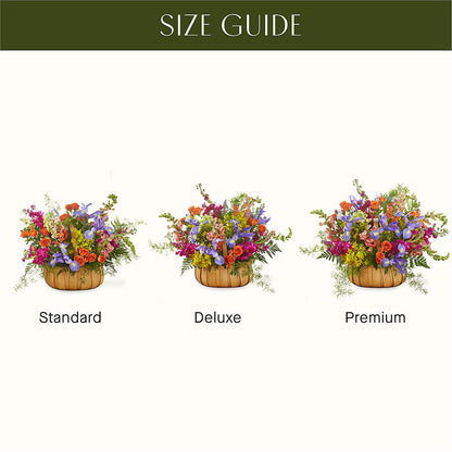Garden of Life Basket –  Royalty Flowers, Alexandria VA