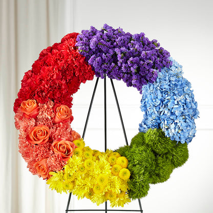 Circle of Love Wreath –  Royalty Flowers, Alexandria VA
