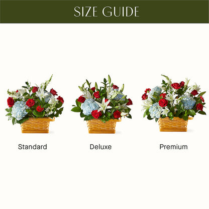Greater Glory Basket –  Royalty Flowers, Alexandria VA