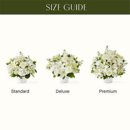 Peaceful Reflections Arrangement –  Royalty Flowers, Alexandria VA
