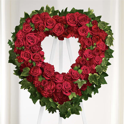 Wholehearted Standing Spray –  Royalty Flowers, Alexandria VA