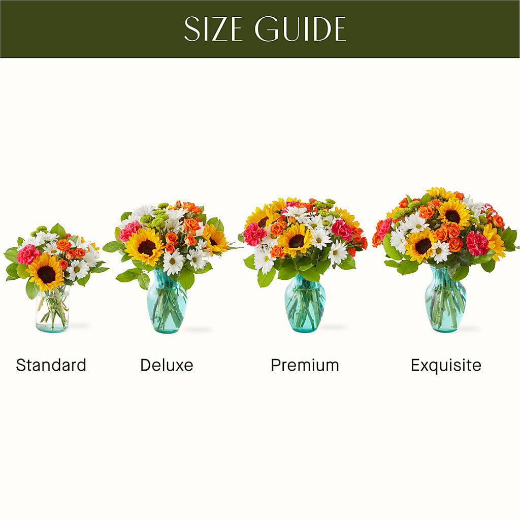 Sun-drenched Blooms Bouquet –  Royalty Flowers, Alexandria VA