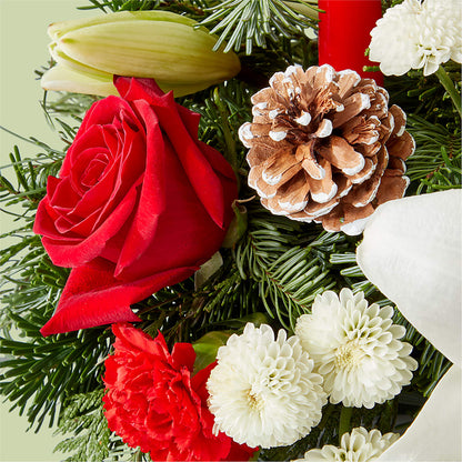 Seasonal Festivities Centerpiece –  Royalty Flowers, Alexandria VA