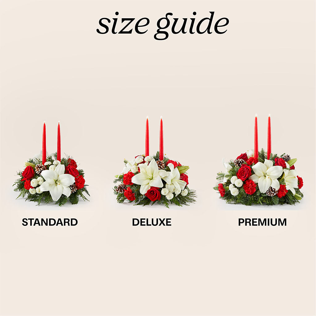 Seasonal Festivities Centerpiece –  Royalty Flowers, Alexandria VA