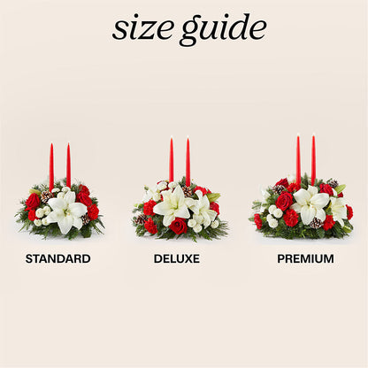 Seasonal Festivities Centerpiece –  Royalty Flowers, Alexandria VA