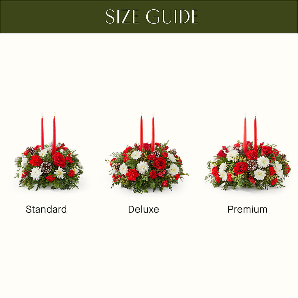 Holiday Soiree Centerpiece –  Royalty Flowers, Alexandria VA