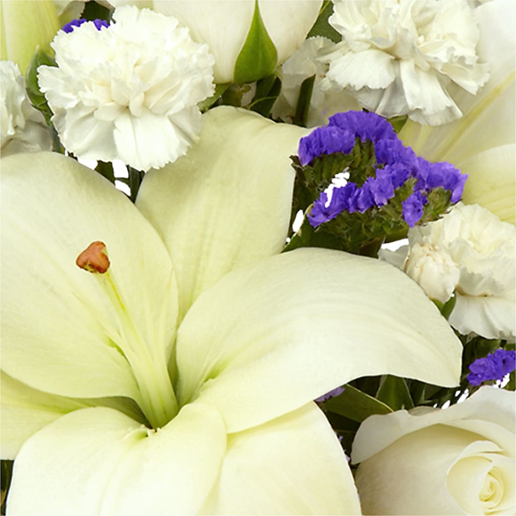 Sapphire Rush Bouquet –  Royalty Flowers, Alexandria VA