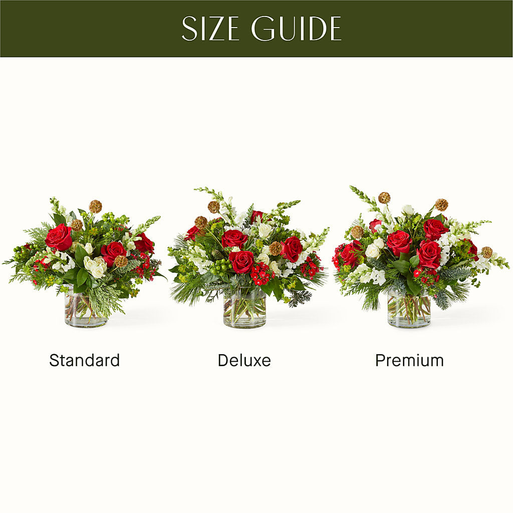 Deck the Halls Bouquet –  Royalty Flowers, Alexandria VA