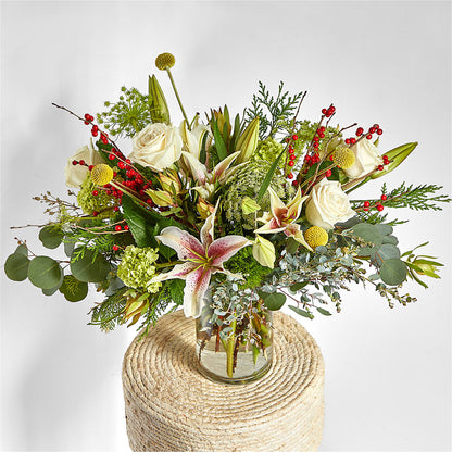 Berry & Bright Bouquet –  Royalty Flowers, Alexandria VA
