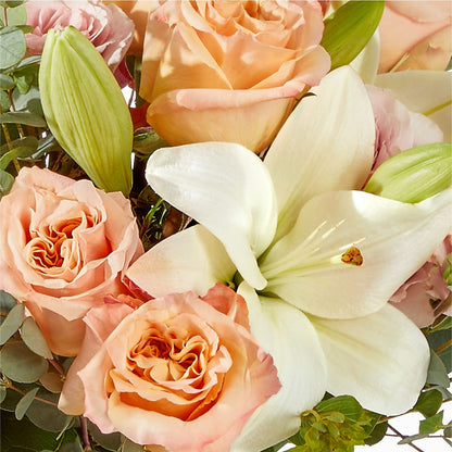 Grapefruit Splash Bouquet –  Royalty Flowers, Alexandria VA