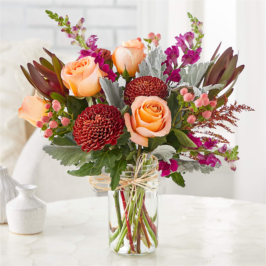 Moody Hues Bouquet –  Royalty Flowers, Alexandria VA