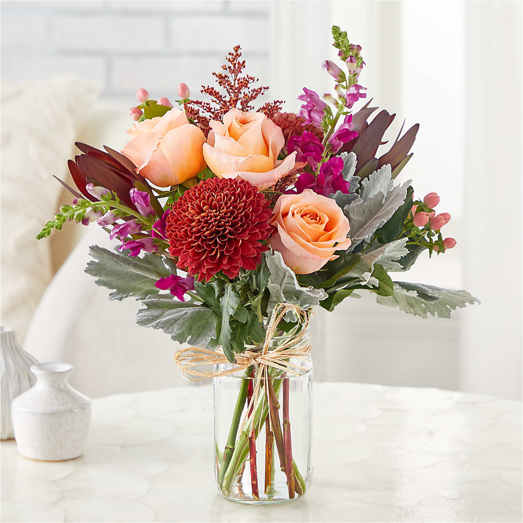Moody Hues Bouquet –  Royalty Flowers, Alexandria VA